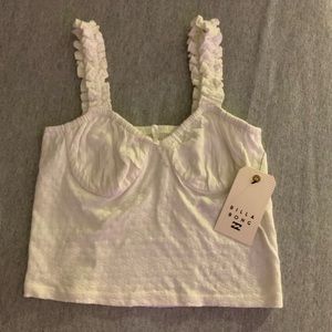 Brand new Billabong cropped tank top. Size small.